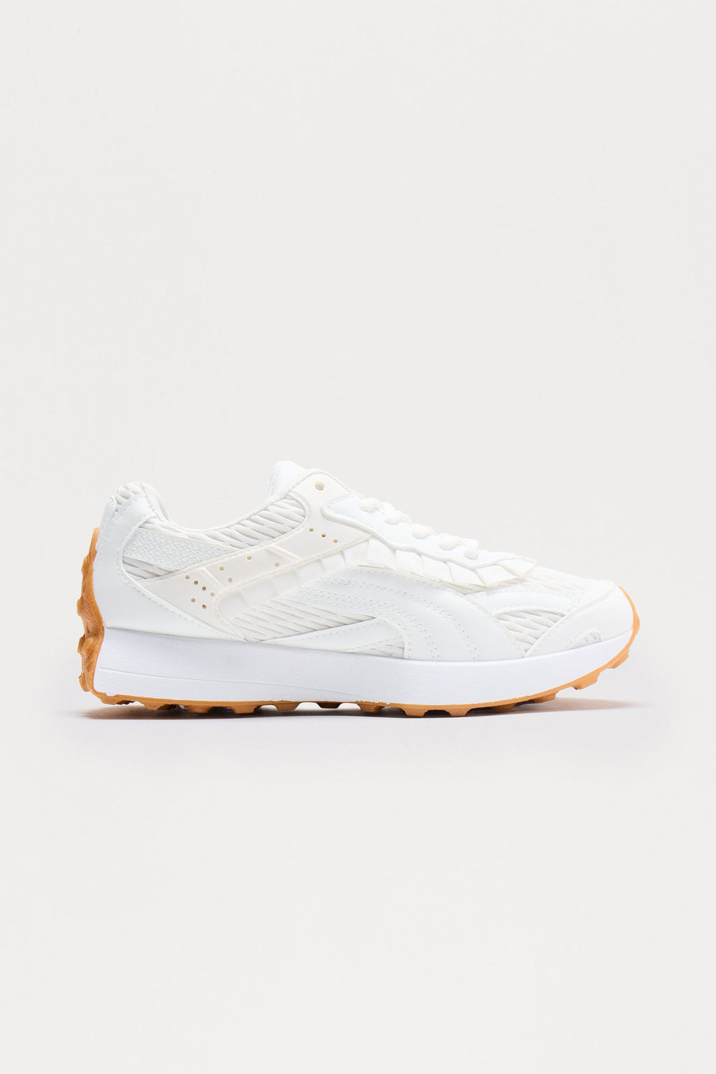 Kelsol Ruffle Sneakers - White