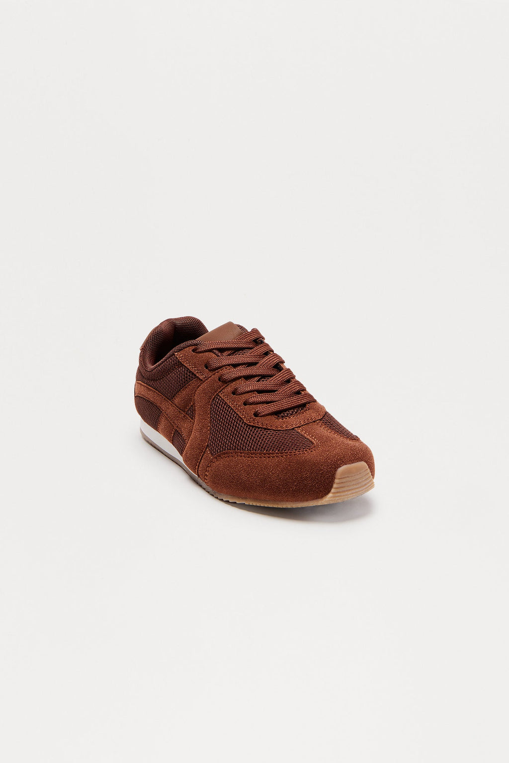 Glen Lace Up Sneakers - Brown