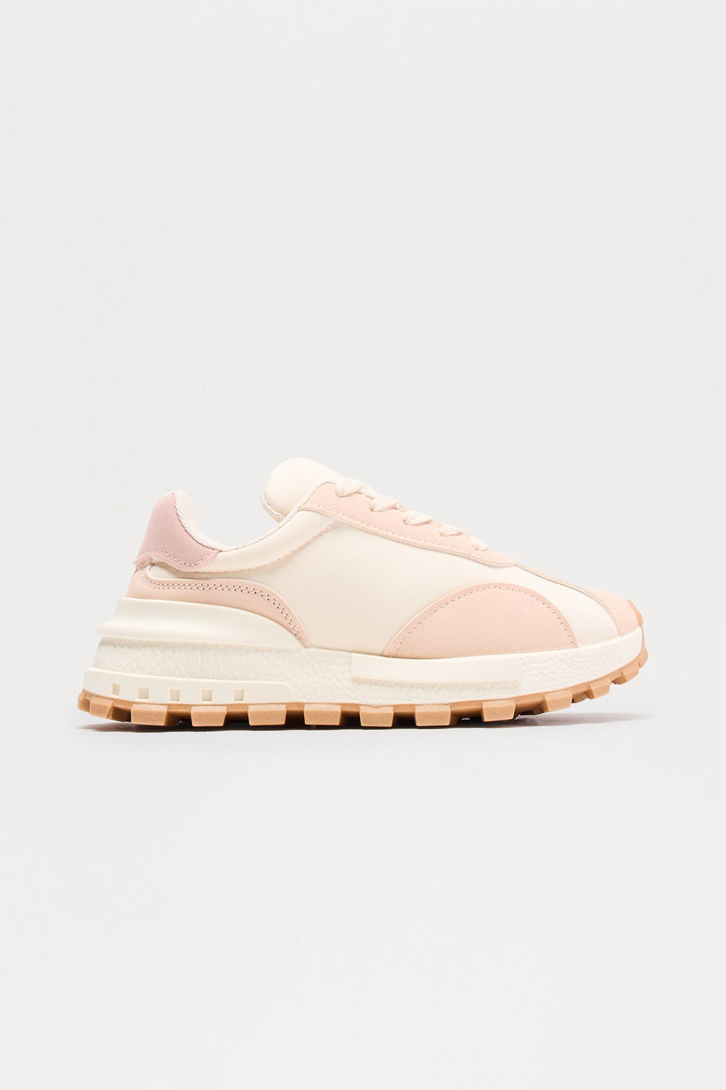 Flex Low Top Platform Sneakers - Pink/combo